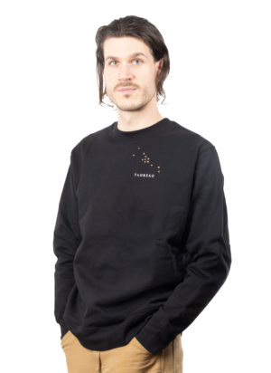 Pull brodé unisexe signe taureau