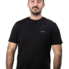 T-shirt brodé unisexe signe vierge