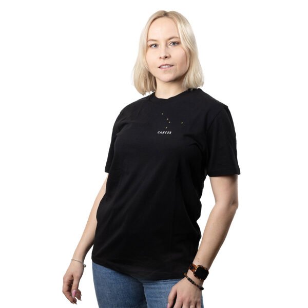 T-shirt brodé unisexe signe cancer