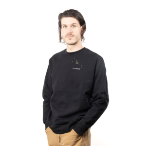 Pull brodé unisexe signe taureau