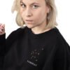 T-shirt brodé unisexe signe verseau