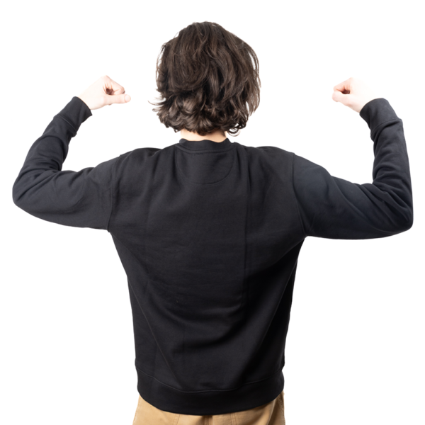 Pull brodé unisexe signe balance