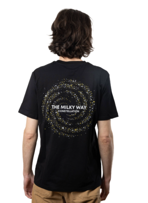 T-shirt unisexe imprimé constellation voie lactée
