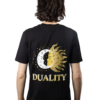 T-shirt unisexe imprimé duality