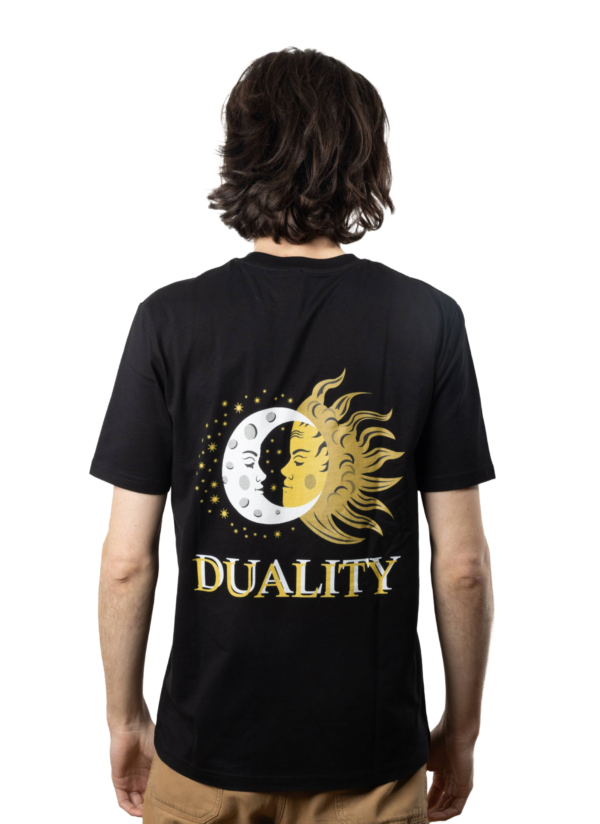 T-shirt unisexe imprimé duality
