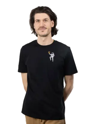 T-shirt unisexe brodé bouquet d'étoiles