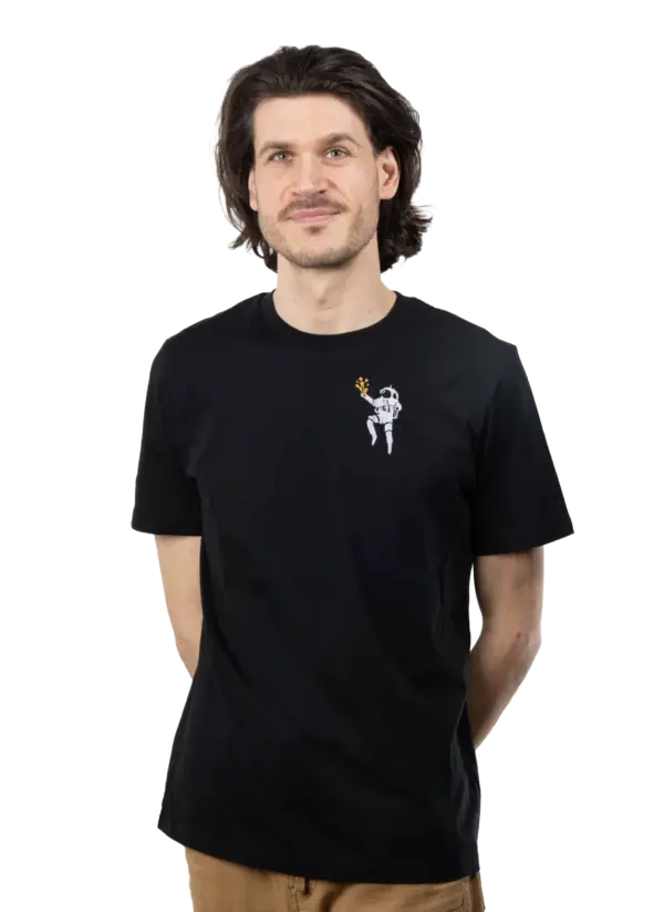 T-shirt unisexe brodé bouquet d'étoiles