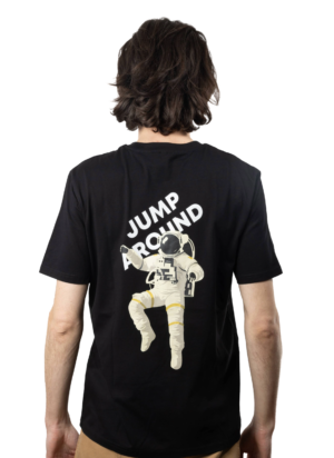 T-shirt unisexe imprimé jump around