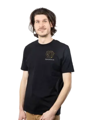 T-shirt unisexe brodé constellation